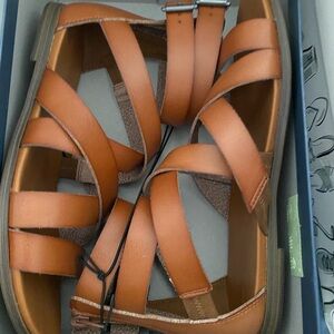 Brown Strappy Sandals